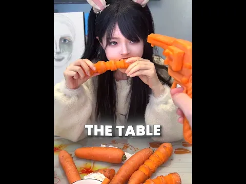Girlfriend Built A Giant Gundam Robot Out Of Carrots 🥕🤯 #viral