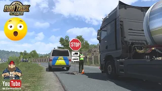 [ETS2] Echte Polizeikontrollen !!! RPM 1:1 Map *ich flipp aus* 😯
