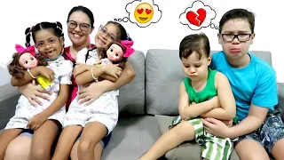 IGOR E Gabrielzinho em uma HISTÓRIA ENGRAÇADA de uma NOVA IRMÃ