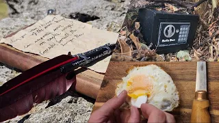 AIRTAG IN EGG IN A SAFE IN THE JUNGLE PART 2 1 WEEK UPDATE | TREASURE HUNT | GEOCACHE