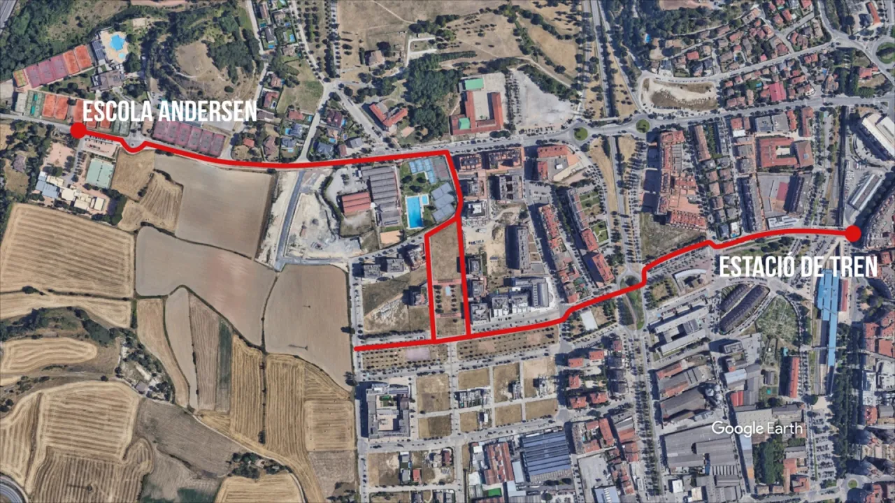 Vic projecta un nou carril bici entre el barri del Nadal i el centre de la ciutat