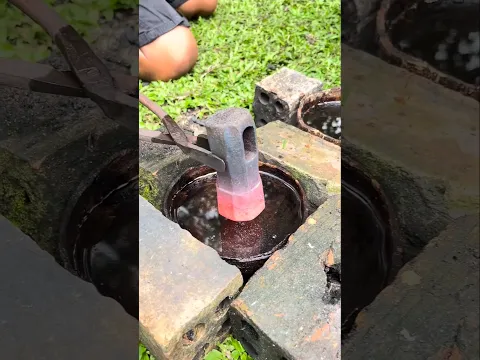 Why Hot Iron Tools Are Cooled in Oil, Water & Even Trees? 🔥🛠️ (Shocking Reason!) #shorts