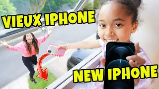 CASSER le TELEPHONE de sa daronne, puis la surprendre avec un nouvel Iphone | PRANK 2024
