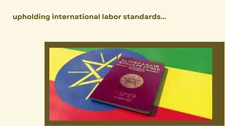 Ethiopian Overseas Employment Agencies Federation your choice for labor exchange partnership