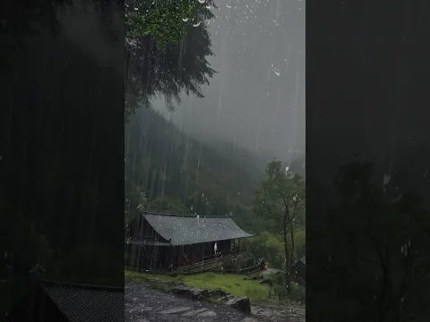 Barulho de Chuva para Dormir Profundamente e Relaxar #short #chuva