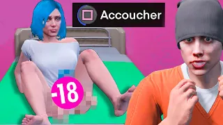 J'ACCOUCHE DANS GTA 5 RP !! (Ft. Ganginou, Boosty & Stronex)