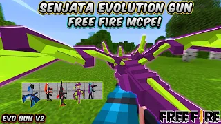 ADDON EVOLUTION GUN FREE FIRE V2 MCPE! - EPIC PARAH🔥