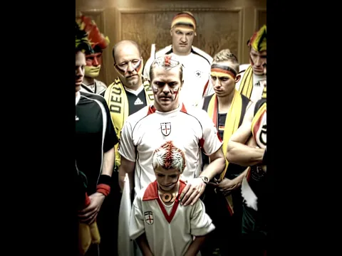 England fans vs German fans in the World Cup 🤯