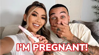 TELLING MY HUSBAND I'M PREGNANT! (HIS REACTION)