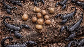 Where to find scorpions and snakes in the fields 🐌🦂#shorts #puppy #dogs #shortvideo #insects #animal