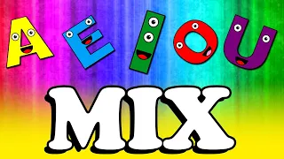 AEIOU MIX VOGAIS - CRIANÇAS INTELIGENTES - JP KIDS