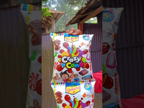 NANDU JI CRAZY CANDY KURKURE PACKET 💥😱 #shorts #freegiftinside