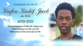 Kaylon Kashif Jacob Funeral Livestream