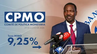 Conferência de Imprensa sobre as decisões do CPMO - 29/07/2026
