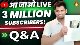 3 MILLION SUBSCRIBER SPECIAL | Live Channel Checking And Free Promotion | Guru K Fact Live