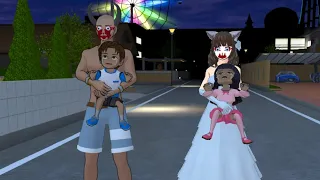 Rina And Taiga Ghost || Sakura School Simulator Horror Live || M Shahzad Gamerz
