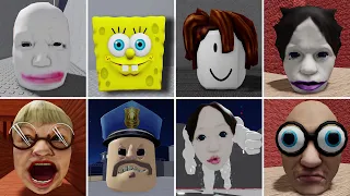 SpongeBob's Giant Head Adventure! Angry Head, Bacon Head & Animal Escape
