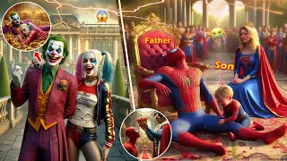 Spider-Man’s Secret Heir 💥| Marvel Fan Story: Vengeance vs Joker & Harley Quinn  | #shorts #marvel