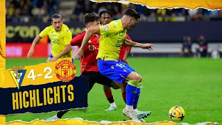 Resumen amistoso: Cádiz CF 4-2 Manchester United (07-12-22)