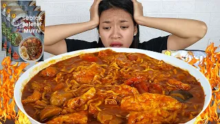 MUKBANG SEBLAK JELETET MURNI LEVEL 5 TERPEDAS