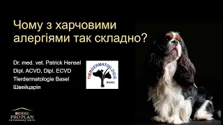 Харчові алергії у собак і котів. Лекція для ветеринарних спеціалістів
