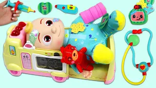 Uh Oh! Cocomelon JJ Gets A Boo Boo! Let's Help Him!