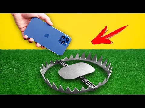 Experiment : iphone vs nokia vs trap 🤯 #humanity #Shorts