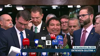 Coletiva sobre informações apresentadas por Eduardo Tagliaferro à CSP – 9/9/25
