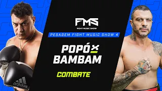 AO VIVO | PESAGEM FMS 4: POPÓ X BAMBAM - COMPLETO | Combate.globo