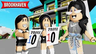 AS IRMÃS QUE MENTIRAM SOBRE A NOTA DA PROVA PRA PODER VIAJAR! | Historinhas Brookhaven RP🏡 | Roblox