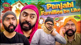 Punjabi Families be like | Harshdeep Ahuja ft. @MicroStrategyLiveStream24