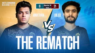 How to get Demotivated in BGMI Ft. @JONATHANGAMINGYT | LoLzZz vs Jonathan TDM