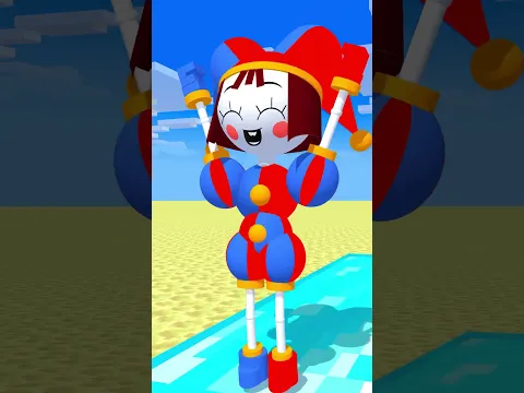 Help SKIBIDI draw POMNI