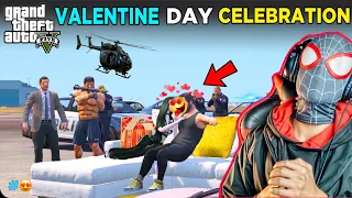 VALENTINE DAY CELEBRATION 🥳 || GTA 5 #gta5 #gta5gameplayinhindi #gaming