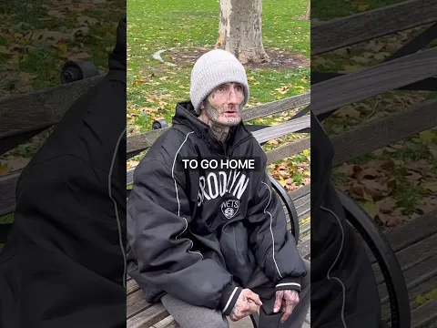 Tough Homeless Man Shows His EMOTIONAL Side 😢❤️