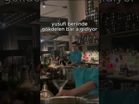 YUSUFİ BERLİNDE GÖKDELEN BAR A GİDİYOR !!! #fyp #keşfet