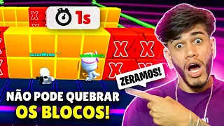 ZEREI O BLOCKDASH SEM PODER QUEBRAR OS BLOCOS NO STUMBLE GUYS!
