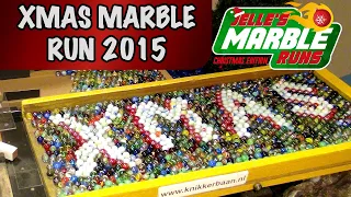 Biggest 🎄 XMAS 🎄 ASMR Marble Run ever! 🔴  🔵  🟡  🟢