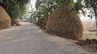 গ্রামের প্রকৃতির ও রাস্তার সুন্দর দৃশ্য || The beauty of village nature and road view