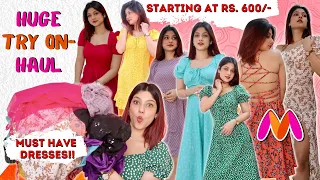STUNNING 😍*Starting At Rs.600/- Myntra Try On Haul | Manasi Mau