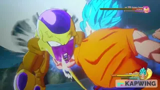 Goku Vs. Frieza but it's find your flame and has a secret ending