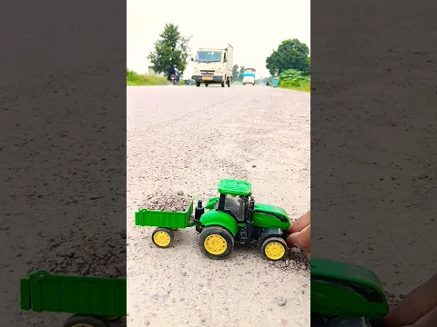 Unboxing sonalika Tractor Trolley & Farm Die-Cast model Testing 🔥 #sonalika #tractor🚜