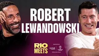 Rio Meets Robert Lewandowski - Competing Against Messi & Ronaldo | I Said ‘Yes’ to Man United