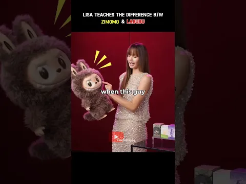 Zimomo & Labubu✌🏻 #shorts #lisa #blackpink