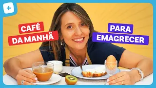 6 receitas de CAFÉ DA MANHÃ saudáveis para emagrecer