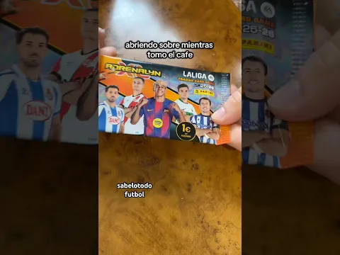 ABRIENDO sobre ADRENALYN XL mientras tomo el café ☕️ #adrenalynxl #cromos #laliga #futbol