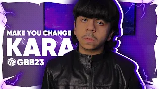 KARA - GBB23 World League : U18/Solo Category Wildcard | Make you change (Winner) #GBB23