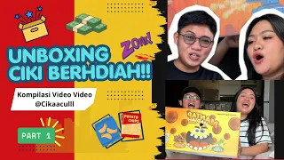 KUMPULAN VIDEO CIKA UNBOXING CIKI BERHADIAH-PART 1!!