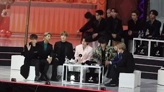 [4k] 200105 GDA BTS 방탄소년단 입장 + feel special 리액션 (단체 fancam) 직캠
