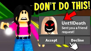 NEVER USE THIS NAME in Roblox Brookhaven at 3AM!